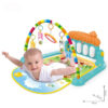 4 Tapis d'Éveil Musical Multifonction pour Bébé avec Arche de Jeux et Piano