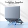 Support Multifonction Pliable 4-en-1 pour Smartphone, Tablette et Ordinateur Portable
